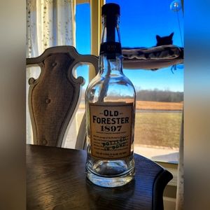 Old Forester Bottle in Bonded empty